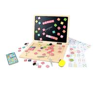 PLANÈTE BOIS - Ordenador Pizarra Magnética - FSC - 030241 - Montessori - Multicolor - Madera - Juego para Niños - Tablero - Mi Primer Ordenador Portátil - 30 cm x 22 cm - A Partir de 3 Años