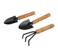 PLANETE PLANTE - Conjunto de 3 Herramientas de jardinería para niños - Herramientas de jardinería - 170540 - Metal - Jardín - Naturaleza - Planta - Flores - Juego para niños - A Partir de 3 años