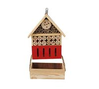PLANETE Plante - Hotel de Insectos con Maceta y Semillas para Plantar - Kit de Descubrimiento y Naturaleza - 170031 - Madera - Jardín - Naturaleza - Flores - Juego para Niños - A Partir de 4 años