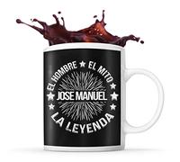 Planetee Taza Nombre Jose Manuel El Hombre El Mito La Leyenda con estrellas