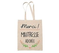 Planetee Tote Bag Gracias Amante Adorado | Idea de Regalo Colega Trabajo Retiro Bolso Bolso Reutilizable