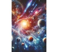 Planets Notebook: Blank Lined Notebook for All Ages, Planets, Space, Sun, Stars, Galaxy | 6x9 inches, 110 pages | Gifts for Birthdays, Christmas, Thanksgiving and more