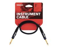 PlanetWaves PW-PC-01, Cable para Instrumentos con Tapones Dorados, 0.305 m