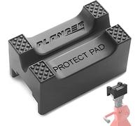 PLANGER® - Protect Pad - Bloque de Goma ranurado Universal Antideslizante para Jack Pad - Protector de Coche Anti daños en el Bastidor de Coche - Goma Altamente Resistente
