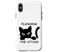 Planificación de ataques de Gatos en Curso Diseño de Gatos para Amantes de los Gatos Carcasa para iPhone X/XS