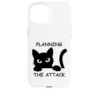 Planificación de ataques de Gatos en Curso Diseño de Gatos para Amantes de los Gatos Carcasa para iPhone 15