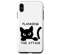 Planificación de ataques de Gatos en Curso Diseño de Gatos para Amantes de los Gatos Carcasa para iPhone XS MAX