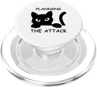 Planificación de ataques de Gatos en Curso Diseño de Gatos para Amantes de los Gatos PopSockets PopGrip para MagSafe