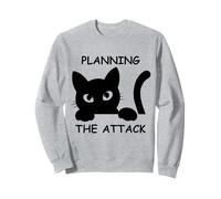 Planificación de ataques de Gatos en Curso Diseño de Gatos para Amantes de los Gatos Sudadera