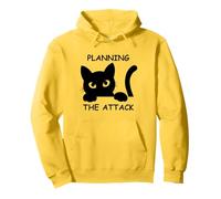 Planificación de ataques de Gatos en Curso Diseño de Gatos para Amantes de los Gatos Sudadera con Capucha