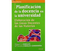 Planificación de la docencia en la universidad: Elaboración de las Guías Docentes de las materias: 28 (Universitaria)