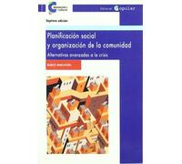 Planificación social y organización de la comunidad: Alternativas avanzadas a la crisis (Promoción cultural)