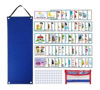 Planificación Visual De Rutinas Diarias | Organizador De Actividades Diarias De Comportamiento - Rutina Visual Por La Mañana Y Por La Noche | Para Niños De Edad Preescolar