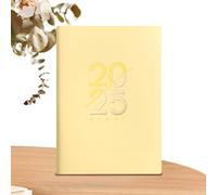 Planificador 2025 - Planificador semanal y mensual 2025 | Cuaderno de planificación académica Habit Tracker | Cuaderno organizador para carpetas de trabajo A5, libro de seguimiento semanal Me