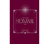 Planificador 2026 Burgundy: Agenda minimalista basada en el método Kaizen de mejora continua