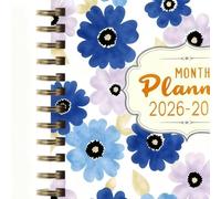 Planificador 2026, calendario de gestión del tiempo de 5 años, planificador semanal y mensual 2026, para notas de planificación, escritorio de negocios de estudiantes, seguimiento del progreso y