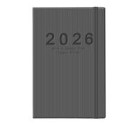 Planificador 2026 - Planificador anual semanal y mensual con pestañas laminadas, cuaderno de agenda de papel a prueba de tinta de 3.53 oz/m² para objetivos y listas de tareas pendientes, organizador d