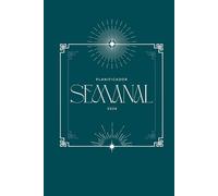 Planificador 2026 Verde Azulado: Agenda minimalista basada en el método Kaizen de mejora continua