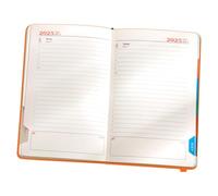 Planificador académico | Cuaderno planificador de negocios A5 | Organizador de trabajo con gran espacio de escritura, agenda 2025 para escuela, hogar, negocios