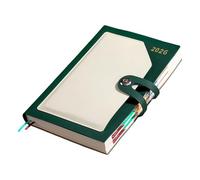 Planificador académico de negocios 2026 con páginas de calendario para hacer, papel reciclado, gestión del tiempo, cuaderno de viaje