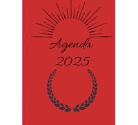 Planificador Anual 2025: Agenda Completa, Calendario y Organización Personal. Para alcanzar tus metas: Incluye vista semanal y mensual, páginas de ... organiza y alcanza tus objetivos con esta age