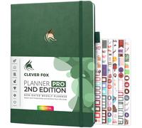 Planificador Clever Fox PRO 2. edici n - Agenda semanal sin fecha para establecer objetivos, tareas y gestionar el tiempo - Organizador de vida