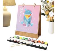 Planificador creativo para colorear - Planificador artístico con diseños mensuales y semanales, espacios para colorear de garabatos, rastreador de hábitos y citas motivacionales | Ideal para