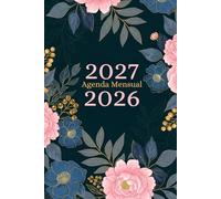 Planificador de 2 Años 2026-2027: Agenda Mensual Personal y Calendario con páginas para Contraseñas y Fechas Importantes Portada con Tema de Arte Folclórico y Patrón Geométrico