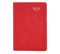 Planificador de agenda 2025, planificador diario 2025 - Agenda diaria, semanal y mensual. Las pestañas mensuales de la agenda de calendario sin fecha de 6 X 8 pulgadas eliminan el desbordamiento