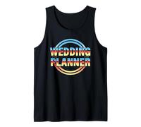 Planificador de Boda Estilo Retro Camiseta sin Mangas