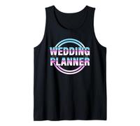 Planificador de Boda Estilo Retro Camiseta sin Mangas