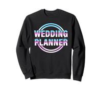Planificador de Boda Estilo Retro Sudadera