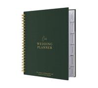 Planificador de bodas completo y organizador para la novia - Libro de planificaci n de bodas de lino, regalos de compromiso para mujeres, regalos