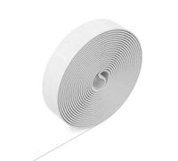 Planificador de cables modificable de 5 m con parte trasera pegajosa, organizadores de alambre reciclables para equipo de TI manual y atlético, cinturones de planificador de cables de fuerte