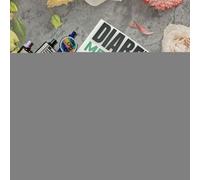 Planificador de comidas saludables - Planificador de comidas bajas en carbohidratos y glucémicos con recetas - Diario de glucémico para diabéticos prediabéticos adultos mayores y cuidadores familiares