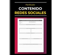 Planificador de Contenido para Redes Sociales: Libro de Registro de Estrategia | Organizador de Plataformas | Cuaderno para Aumentar tu Tráfico, Presencia Online y Marketing Viral