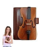 Planificador De Diario De - Planificador De PU Violín | Organizador De Escritura Para Estudiantes, Maestro, Colegio, Trabajo, Receta, Negocios, Viajes, Diario Recargable Para Notas, El