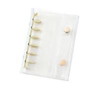 Planificador de diario delimitado con anillos de de escritura, un cuaderno de 7 notas y diarios que escriben páginas desmontables, planificador delimitado con anillos