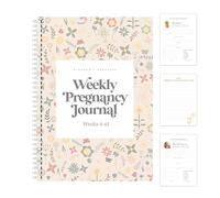 Planificador de embarazo, diario de embarazo,Planificador de la agenda del embarazo | Diario de embarazo 8.3 x 11.2 pulgadas, planificador de embarazo, organizadores semanales para madres