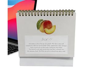 Planificador de embarazo, rastreador semanal de tapa dura | Diario de crecimiento para el embarazo | para uso doméstico, escritorio, estudio, planificación y seguimiento