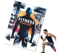 Planificador de entrenamiento para mujeres, diario de entrenamiento, planificador diario | Rastreador detallado del progreso de nutrición para rastrear el progreso, lograr objetivos