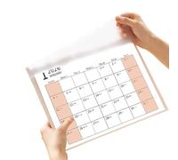 Planificador de escritorio antideslizante 2026 con calendario y funciones para computación estable en ocasiones, calendario multifuncional
