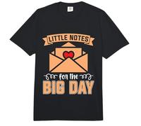 Planificador de Eventos Little Notes For The Big Day Comfort Colors Adult Heavyweight T-Shirt