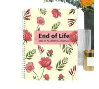 Planificador de fin de vida - Papel offset de 28 cm | Cuaderno | I'm Dead, Guided End Of Life Arrangements | Organizador de diario para asuntos comerciales de posesiones