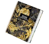 Planificador de flores 2026 - Calendario semanal | Planificador, herramienta de planificación académica para citas, hogar, escuela, oficina, estudio, trabajo, profesores, estudiantes, organización
