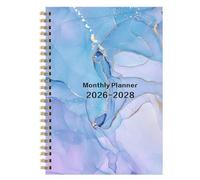 Planificador De Horarios 2026-2028, Planificador Anual: Encuadernación En Espiral Con Diario De Pestañas De 36 Meses Para Tomar Notas De Maestros, Estudiantes Y Familias, Armonía De Decoración Moderna