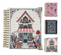 Planificador de lectura para amantes de los libros, diario de seguimiento de libros con 12 planificadores mensuales sin fecha y 52 registros de lectura semanales, registro y revisión (Style C)