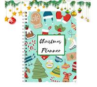 Planificador de Navidad definitivo,El planificador de Navidad definitivo - Diario simple de lista de tareas de Navidad - Planificador de recetas navideñas, libro de organización de fiestas para el
