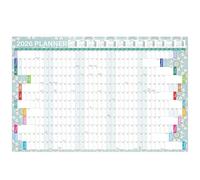 Planificador de pared 2026 - Agenda de pared tamaño A1 grande 2026 de enero a diciembre de 2026, para el hogar, la oficina o la escuela, 88 x 57 cm