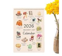 Planificador De Pared,Planificador Mensual 2026 Para El Hogar,Calendario De Pared Con Plan Anual Gen-Dic | Para Notas Vacaciones Cosas De Cumpleaños Oficina Sala De Estar